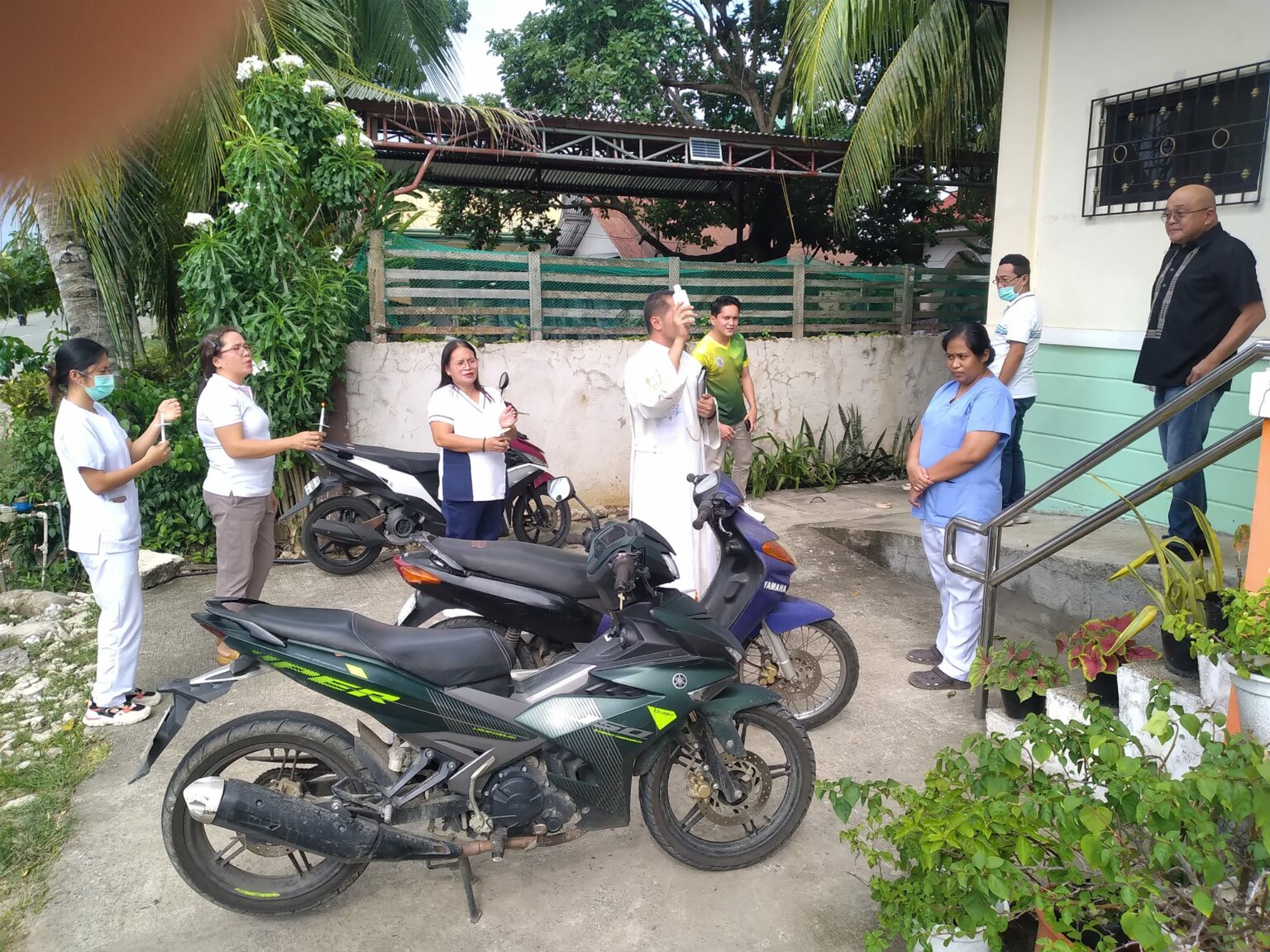 BLESSING AND OPENING OF RURAL HEALTH UNIT 1