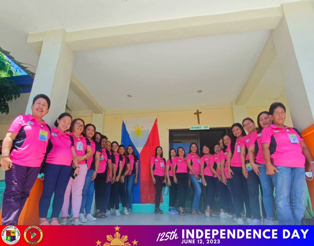 Loon Rural Health Unit 2 "125th Anniversary of Independence Day"