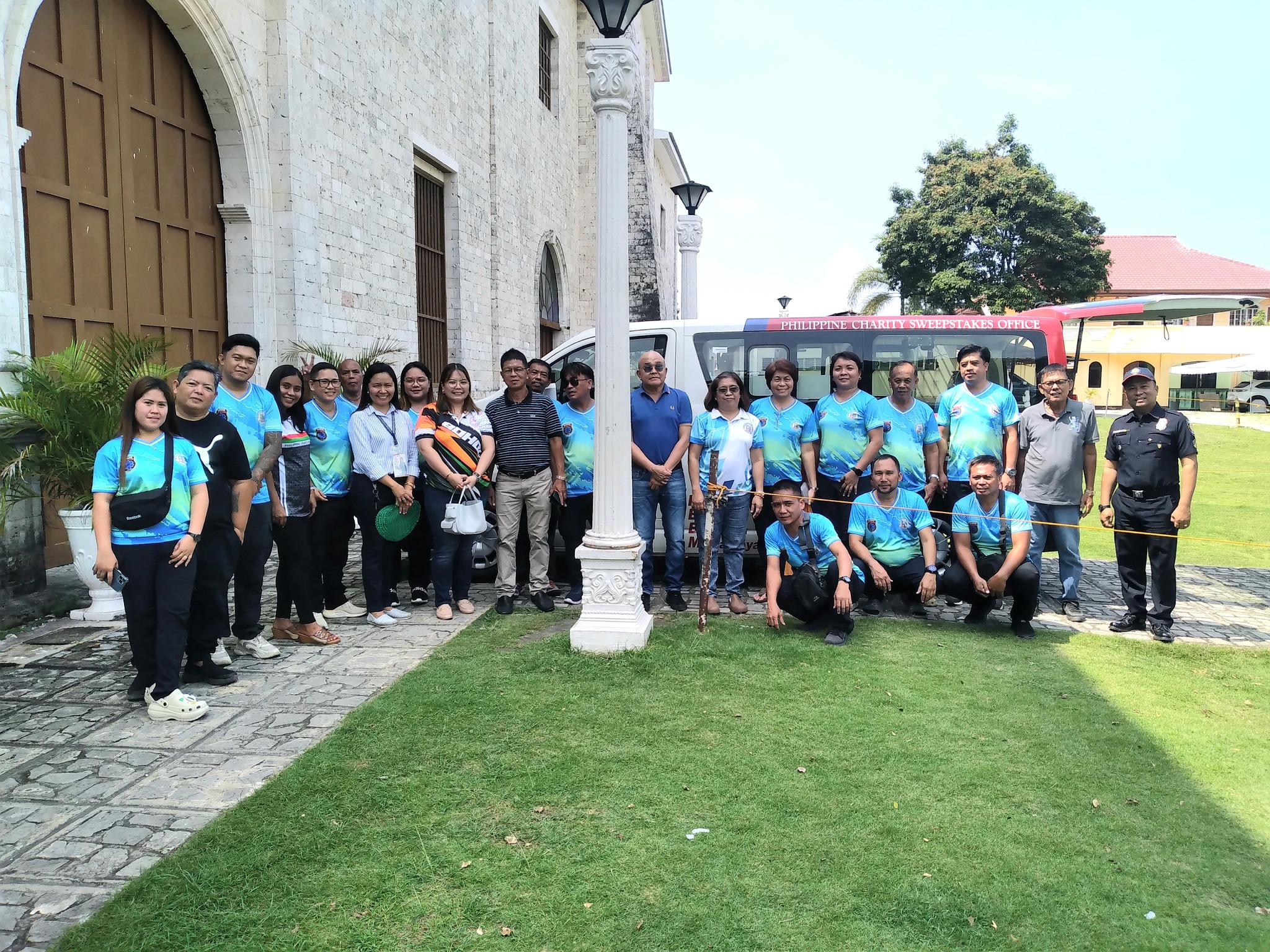 Blessing of LGU-Loon's Patient Transport Vehicle (PTV) from the Philippine Charity Sweepstakes Office (PCSO)